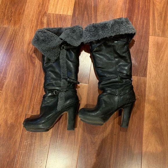 BCBG Leather Boots - Picture 3 of 3